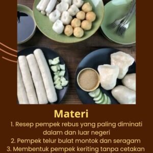 Kursus Online Pempek Populer Best Seller – Praktis & Anti Gagal