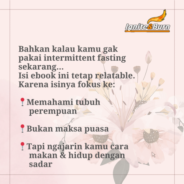 E-book IF for Her : Panduan Intermittent Fasting khusus Perempuan - Gambar 5