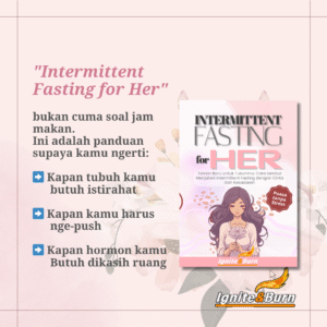 E-book IF for Her : Panduan Intermittent Fasting khusus Perempuan