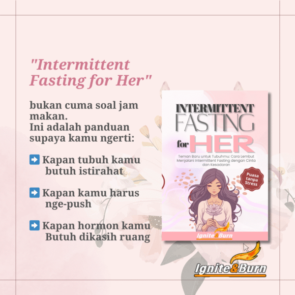 E-book IF for Her : Panduan Intermittent Fasting khusus Perempuan