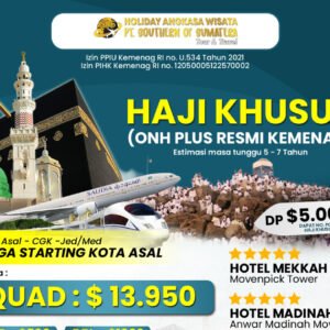 Travel Haji Khusus oleh Holiday Angkasa Wisata