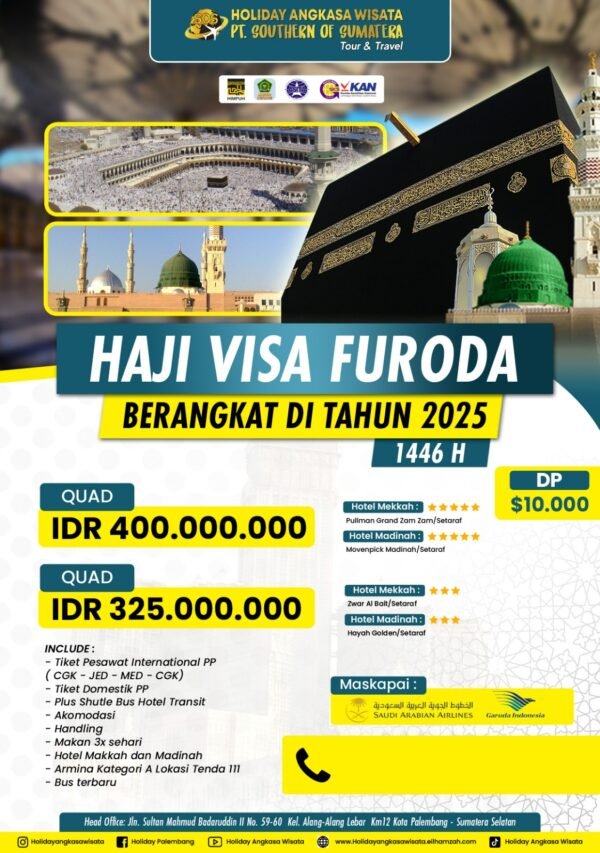 Travel Haji Furoda oleh Holiday Angkasa Wisata - Gambar 2