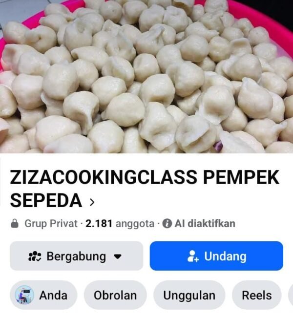ZIZACOOKINGCLASS KURSUS MASAK PEMPEK PALEMBANG RAKYAT ( 𝙋𝙀𝙈𝙋𝙀𝙆 𝙎𝙀𝙋𝙀𝘿𝘼 𝙇𝙀𝙂𝙀𝙉𝘿𝘼𝙍𝙄𝙎 𝘿𝙄𝙆𝙊𝙏𝘼 𝙋𝘼𝙇𝙀𝙈𝘽𝘼𝙉𝙂) )